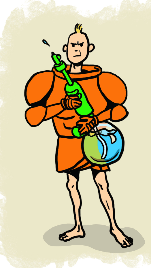 Raymond: peace warrior